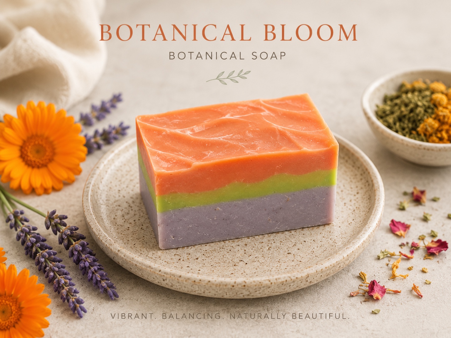 Botanical Bloom soap bar